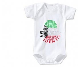 Body bébé Empreinte My Identity Koweit taille 3/6 mois manches Courtes