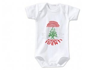 Body bébé Empreinte My Identity Liban taille 3/6 mois manches Courtes