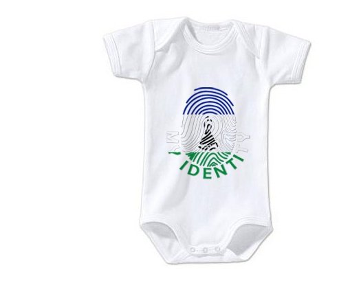 Body bébé Empreinte My Identity Lesotho taille 3/6 mois manches Courtes