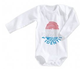 Body bébé Empreinte My Identity Luxembourg taille 3/6 mois manches Longues