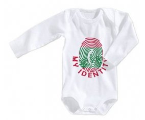 Body bébé Empreinte My Identity Maldives taille 3/6 mois manches Longues