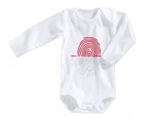 Body bébé Empreinte My Identity Monaco taille 3/6 mois manches Longues