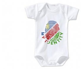 Body bébé Empreinte My Identity Namibie taille 3/6 mois manches Courtes