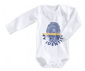 Body bébé Empreinte My Identity Nauru taille 3/6 mois manches Longues
