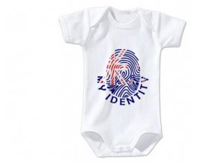 Body bébé Empreinte My Identity Nouvelle-Zélande