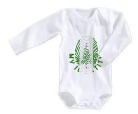 Body bébé Empreinte My Identity l'ile de Norfolk taille 3/6 mois manches Longues