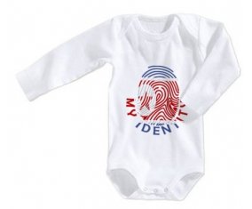 Body bébé Empreinte My Identity Irlande du Nord taille 3/6 mois manches Longues