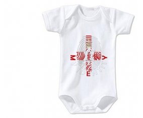Body bébé Empreinte My Identity Îles Mariannes du Nord taille 3/6 mois manches Courtes
