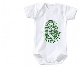 Body bébé Empreinte My Identity Pakistan taille 3/6 mois manches Courtes