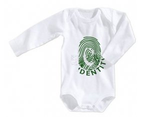 Body bébé Empreinte My Identity Pakistan taille 3/6 mois manches Longues
