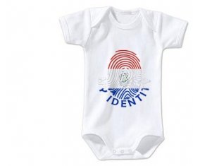 Body bébé Empreinte My Identity Paraguay taille 3/6 mois manches Courtes