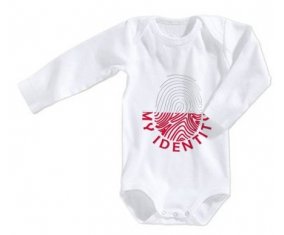Body bébé Empreinte My Identity Pologne taille 3/6 mois manches Longues