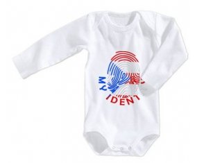 Body bébé Empreinte My Identity Porto Rico taille 3/6 mois manches Longues
