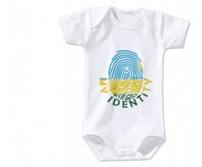 Body bébé Empreinte My Identity Rwanda taille 3/6 mois manches Courtes