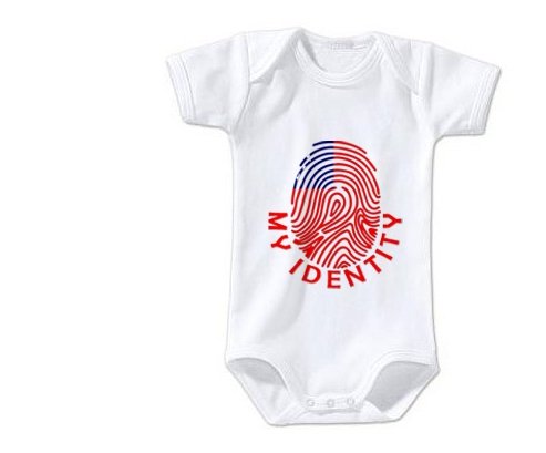 Body bébé Empreinte My Identity Samoa taille 3/6 mois manches Courtes