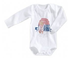 Body bébé Empreinte My Identity Serbie taille 3/6 mois manches Longues