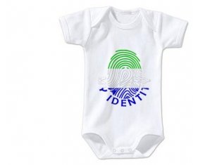 Body bébé Empreinte My Identity Sierra Leone taille 3/6 mois manches Courtes