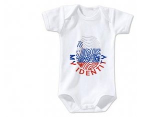 Body bébé Empreinte My Identity Slovénie taille 3/6 mois manches Courtes