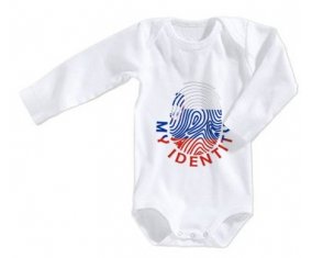 Body bébé Empreinte My Identity Slovénie taille 3/6 mois manches Longues