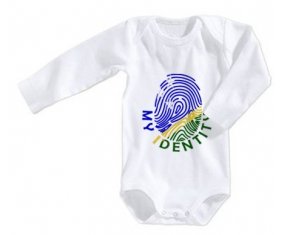 Body bébé Empreinte My Identity îles Salomon taille 3/6 mois manches Longues