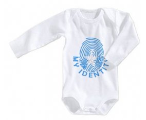 Body bébé Empreinte My Identity Somalie taille 3/6 mois manches Longues