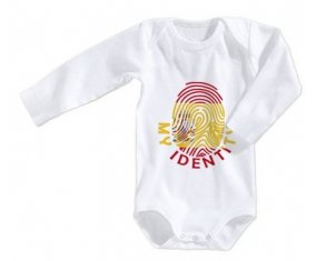 Body bébé Empreinte My Identity Espagne taille 3/6 mois manches Longues