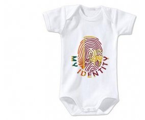 Body bébé Empreinte My Identity Sri Lanka Srilanka taille 3/6 mois manches Courtes