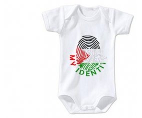 Body bébé Empreinte My Identity État de Palestine taille 3/6 mois manches Courtes