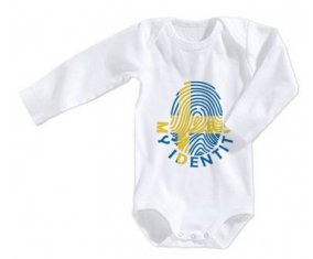 Body bébé Empreinte My Identity Suède taille 3/6 mois manches Longues