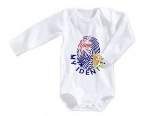 Body bébé Empreinte My Identity Îles Turques-et-Caïques taille 3/6 mois manches Longues