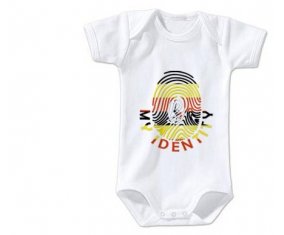 Body bébé Empreinte My Identity Ouganda taille 3/6 mois manches Courtes
