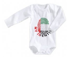 Body bébé Empreinte My Identity Emirats Arabes Unis taille 3/6 mois manches Longues