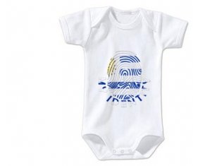 Body bébé Empreinte My Identity Uruguay taille 3/6 mois manches Courtes