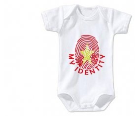 Body bébé Empreinte My Identity Vietnam taille 3/6 mois manches Courtes