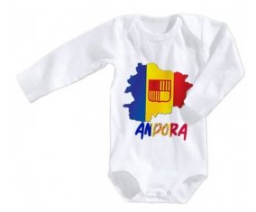 Body bébé Andora maps taille 3/6 mois manches Longues