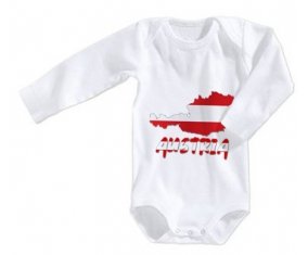 Body bébé Austria maps taille 3/6 mois manches Longues