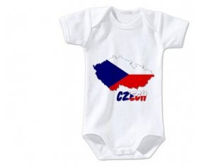 Body bébé Czech maps taille 3/6 mois manches Courtes