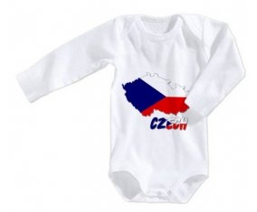 Body bébé Czech maps taille 3/6 mois manches Longues