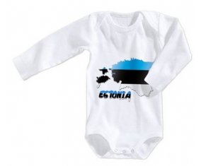 Body bébé Estonia maps taille 3/6 mois manches Longues