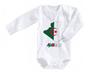 Body bébé Algerie maps taille 3/6 mois manches Longues