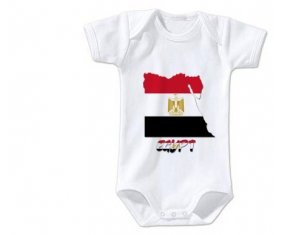 Body bébé Egypt maps taille 3/6 mois manches Courtes