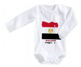 Body bébé Egypt maps taille 3/6 mois manches Longues