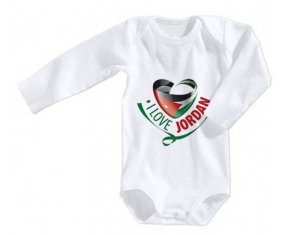 Body bébé I Love Jordan taille 3/6 mois manches Longues