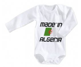Body bébé Made in algeria design 1 taille 3/6 mois manches Longues