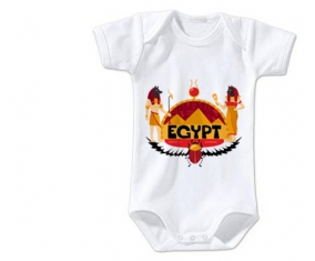 Body bébé Égypte ancienne taille 3/6 mois manches Courtes
