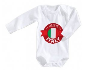 Body bébé Made in Italie design 1 taille 3/6 mois manches Longues