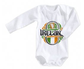 Body bébé Flag Ireland taille 3/6 mois manches Longues