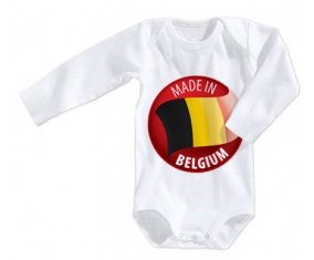 Body bébé Made in BELIUM taille 3/6 mois manches Longues