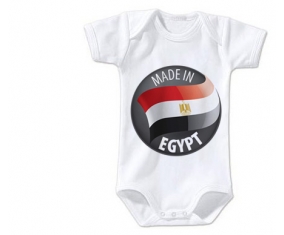 Body bébé Made in EGYPT taille 3/6 mois manches Courtes
