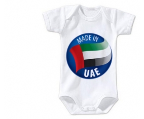 Body bébé Made in UAE taille 3/6 mois manches Courtes
